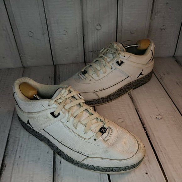 Nike Jordan Classic 87's White Low Men's 11.0 Nice Shoes 🔥 - Picture 2 of 12